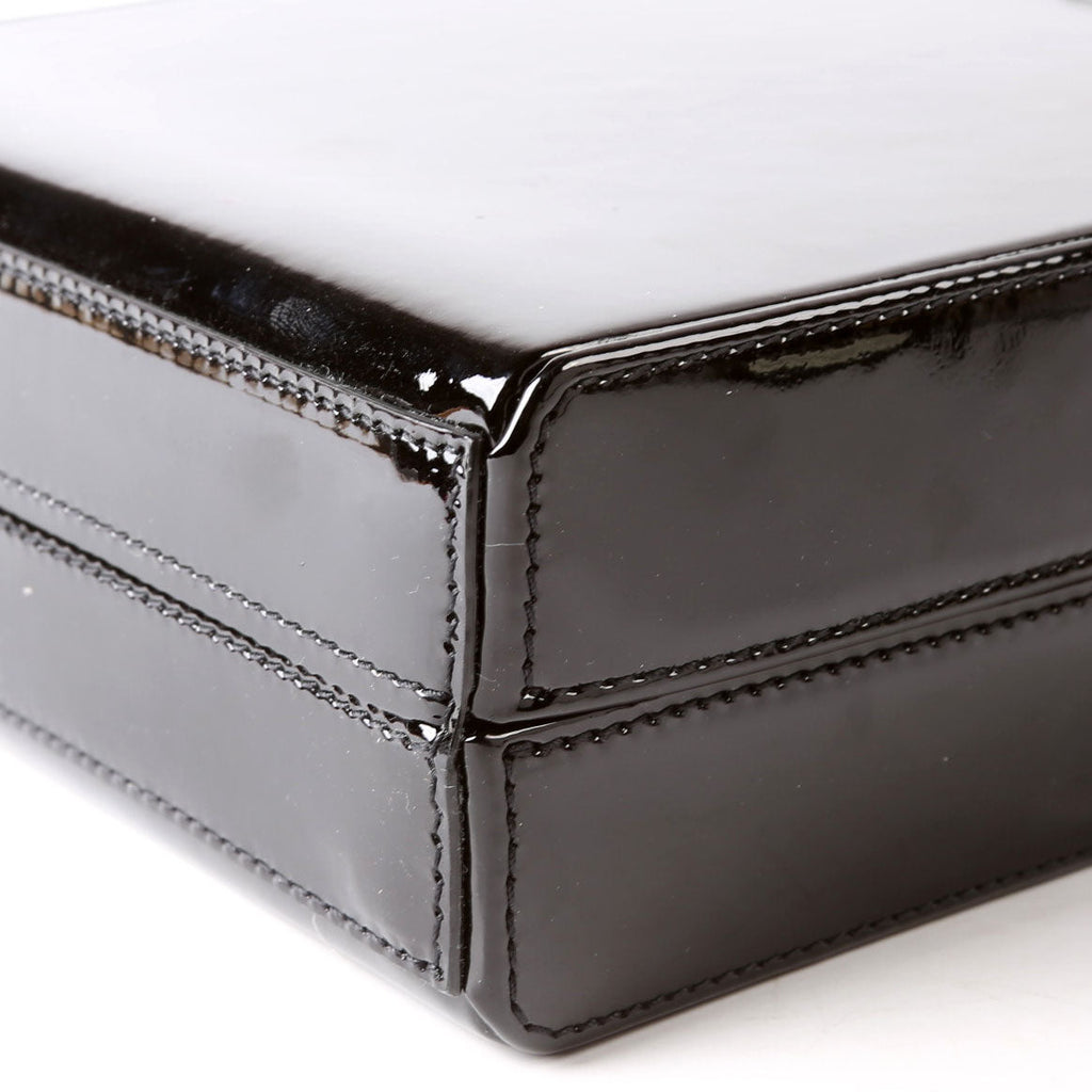 SAINT LAURENT Paris Camera Box Bag Patent 711431 Black