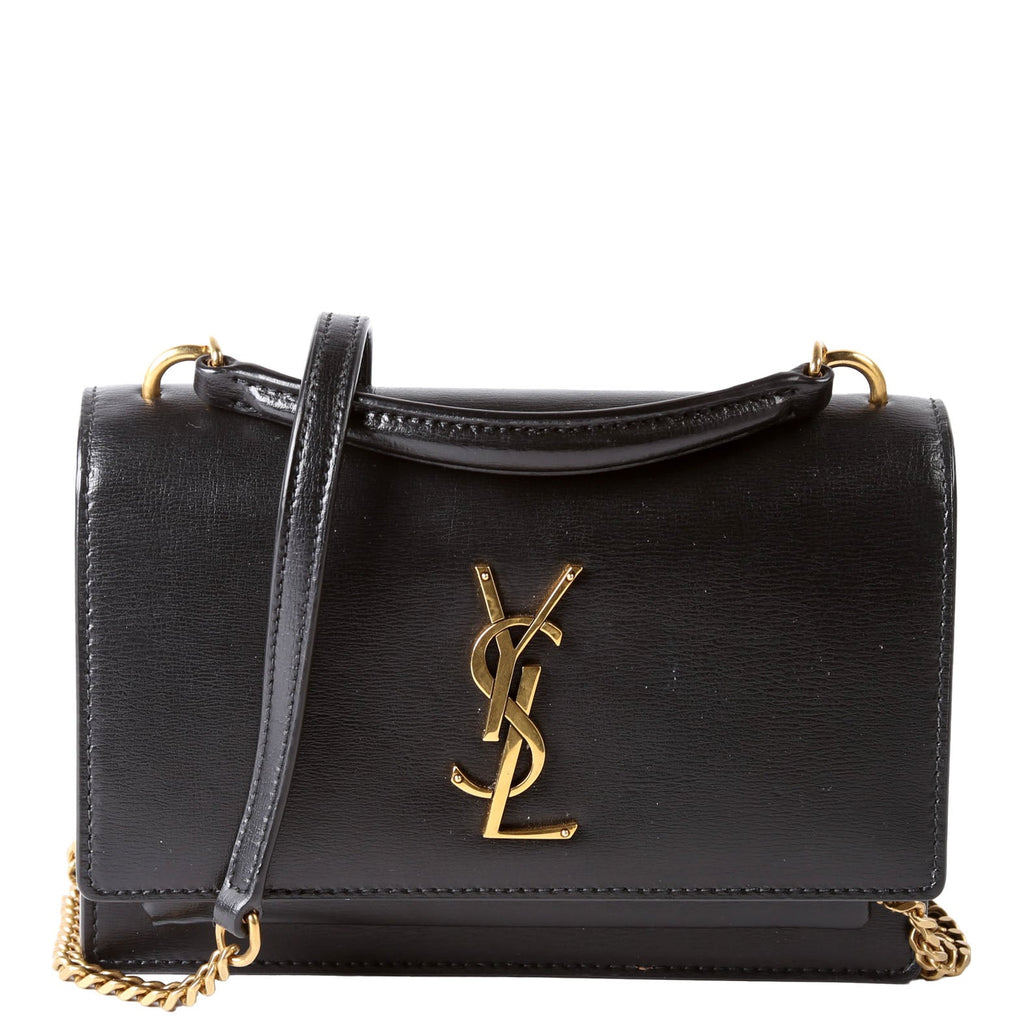 452157 Sunset Chain Wallet Black
