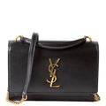 452157 Sunset Chain Wallet Black