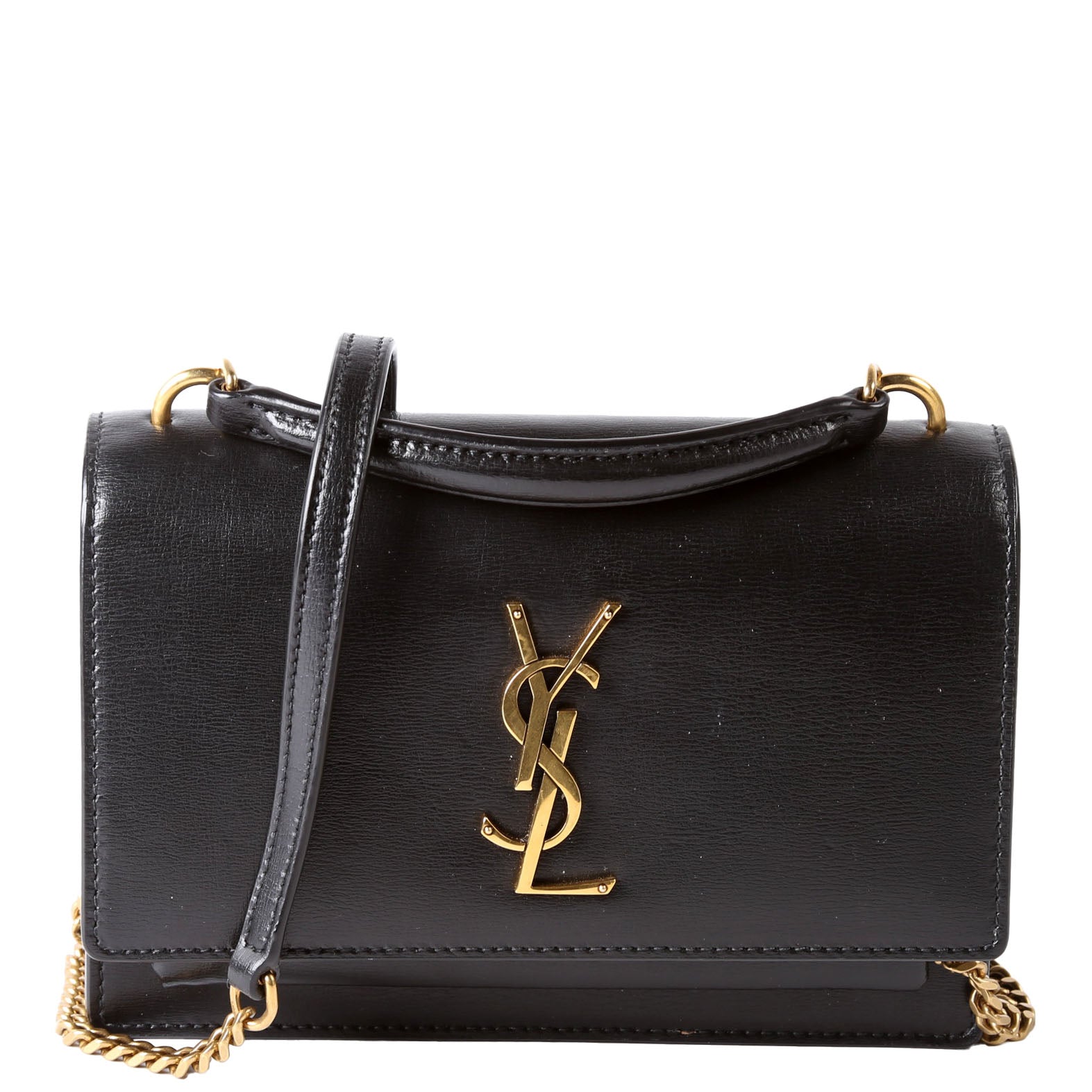 452157 Sunset Chain Wallet Black