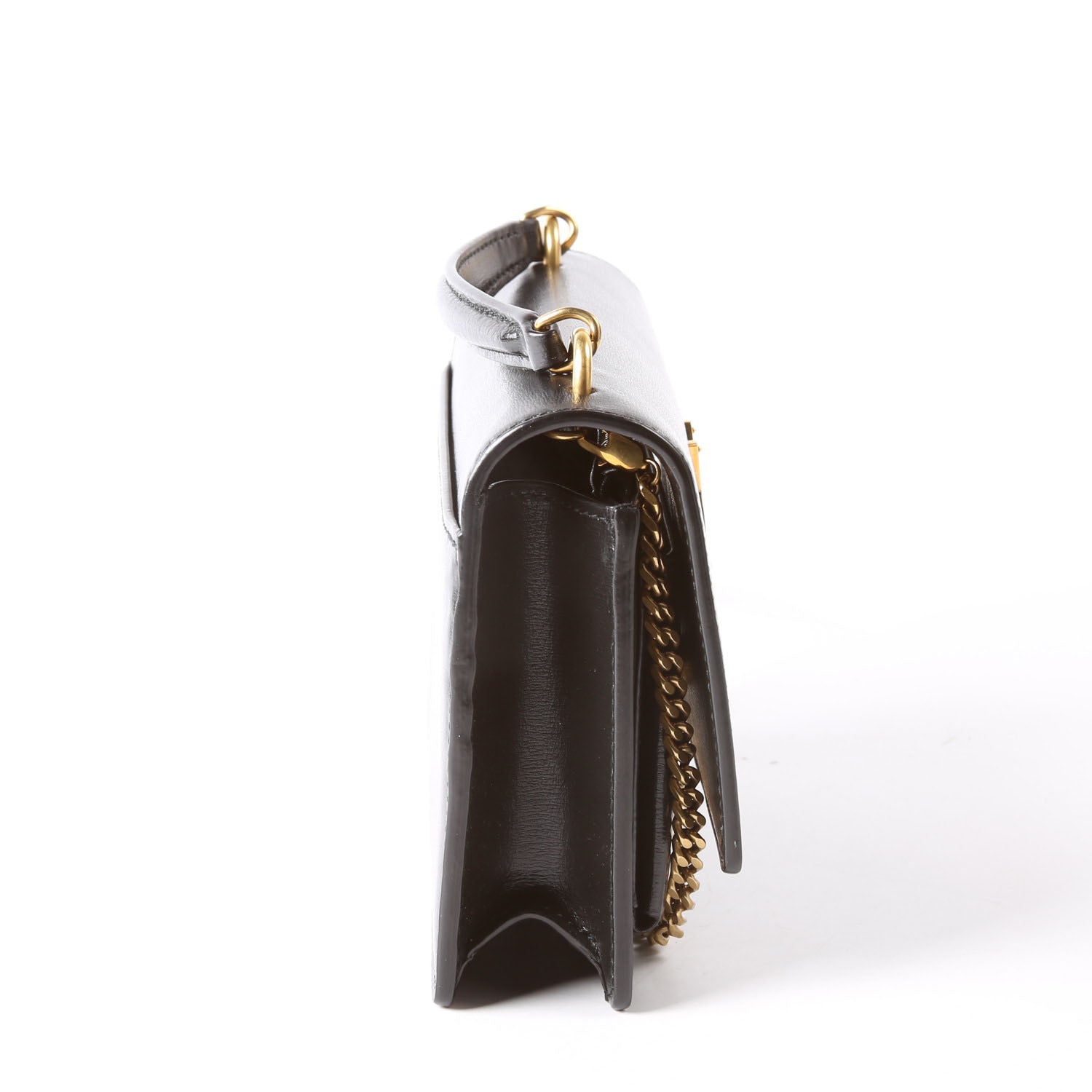452157 Sunset Chain Wallet Black