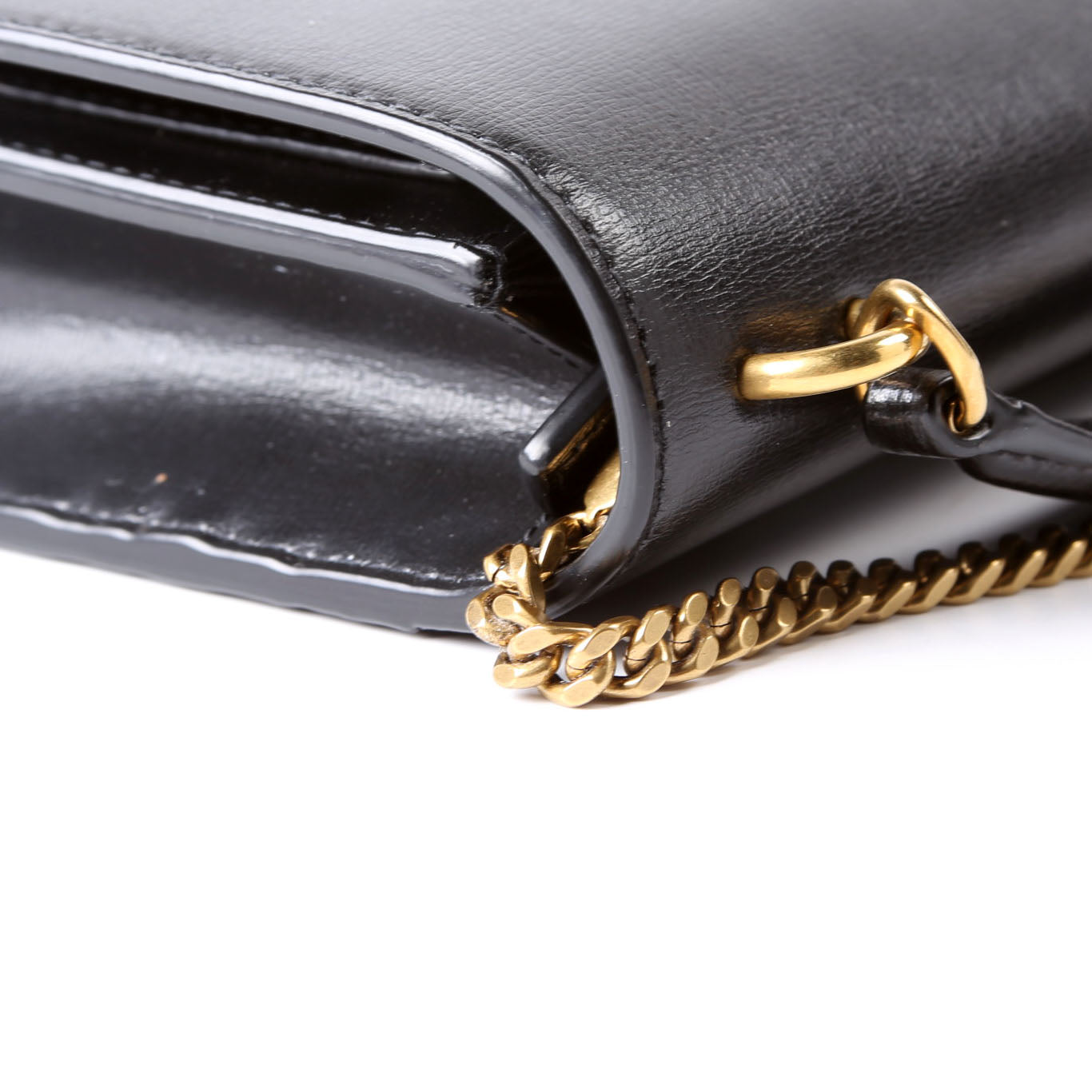 452157 Sunset Chain Wallet Black