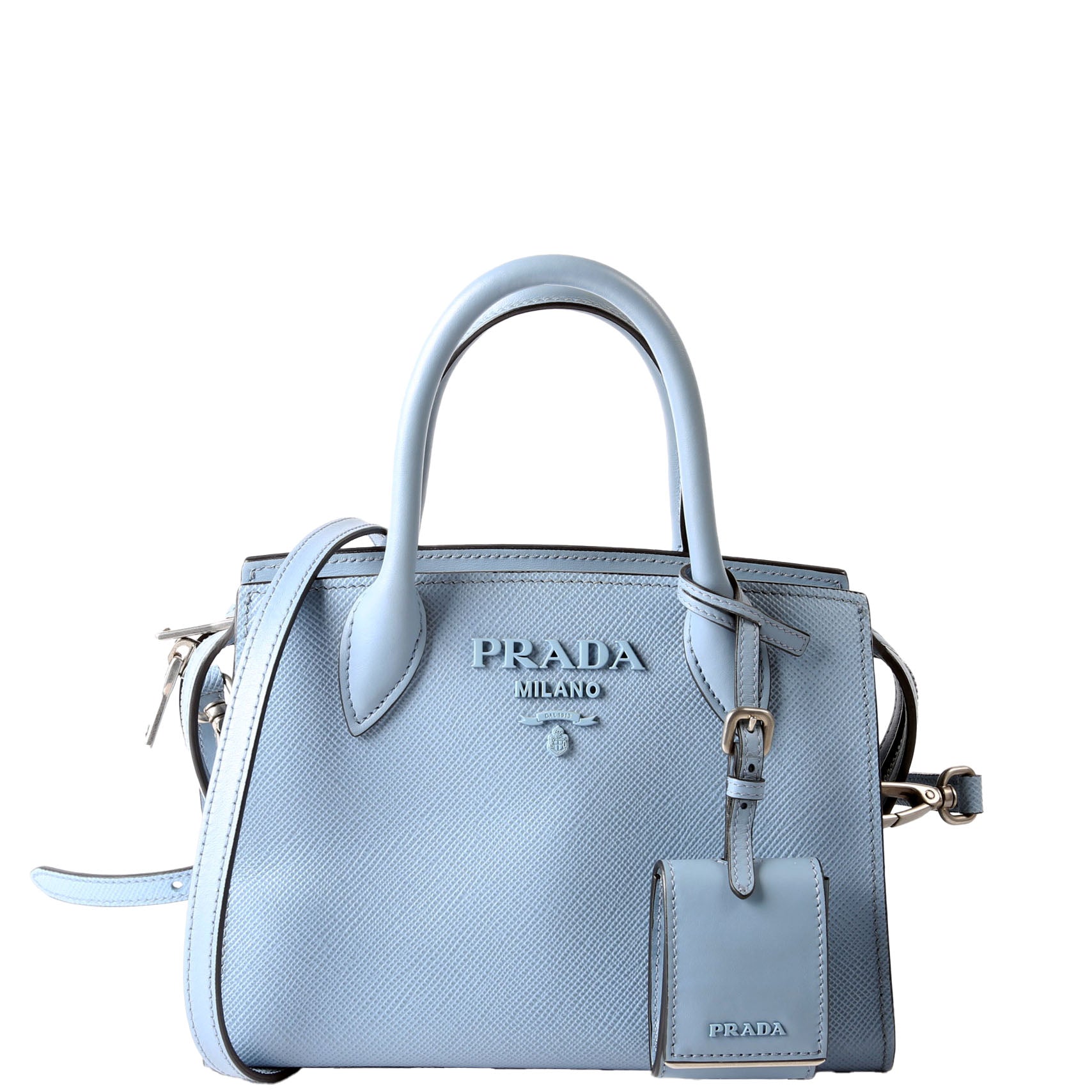 1BA269 Kristen Saffiano Satchel Blue