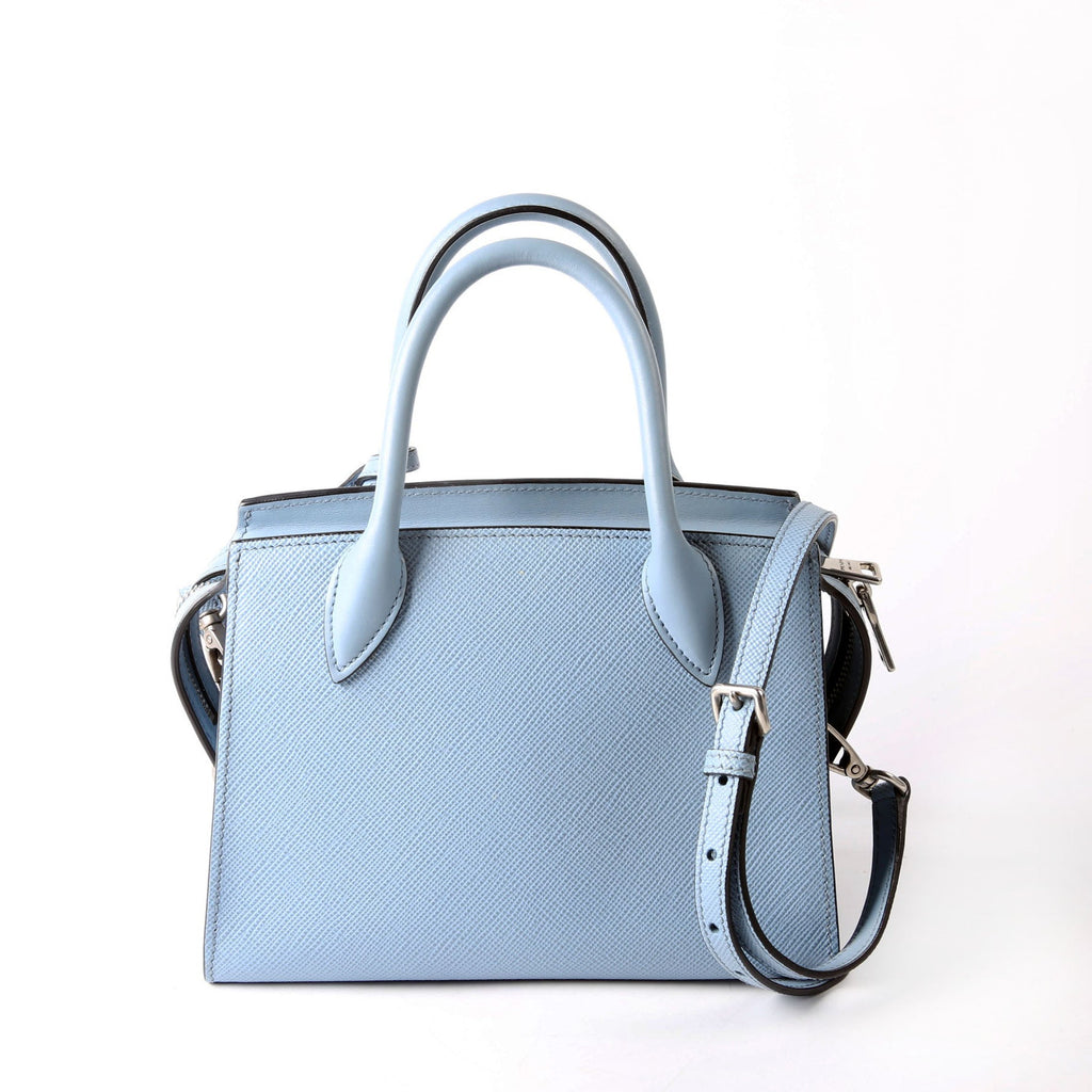 1BA269 Kristen Saffiano Satchel Blue