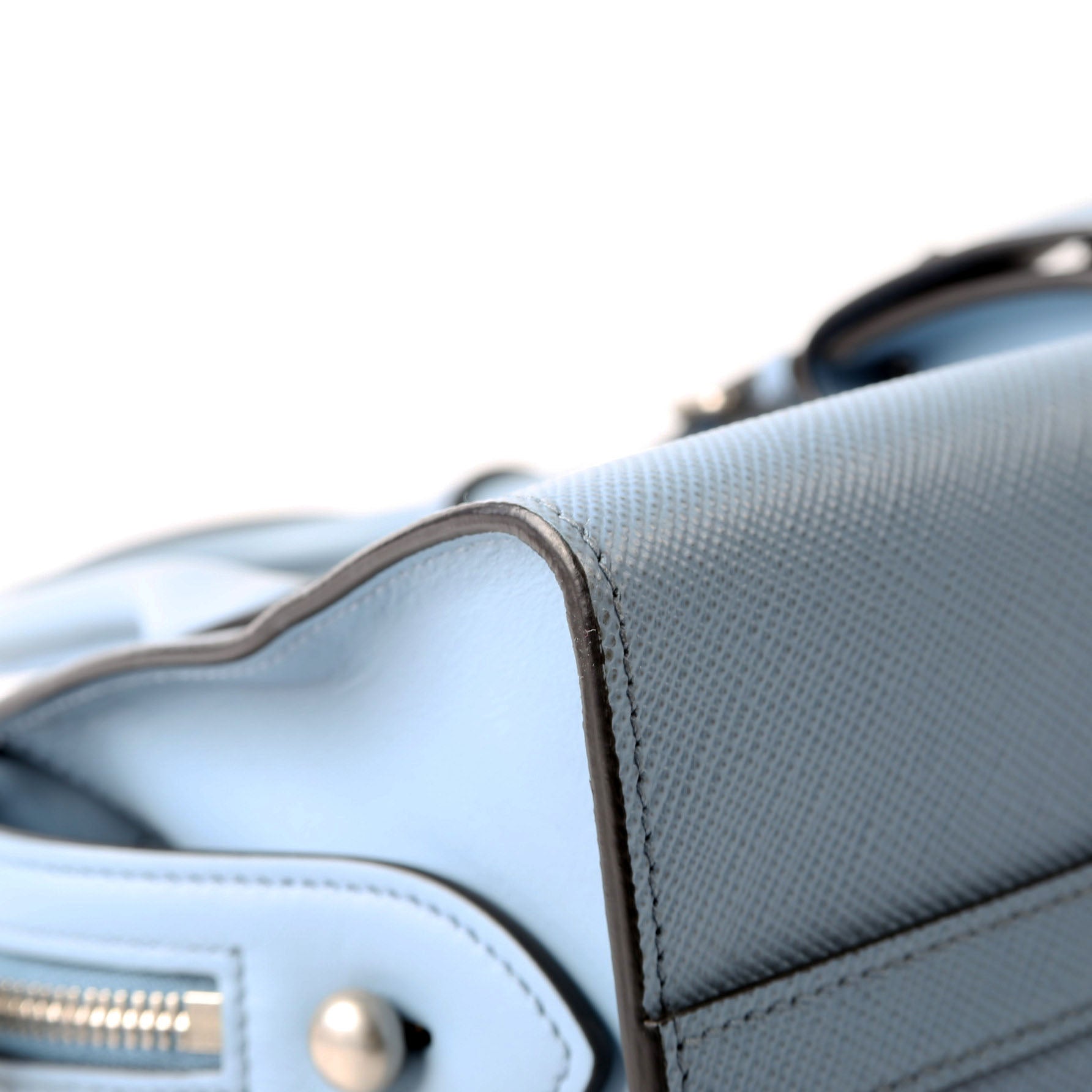 1BA269 Kristen Saffiano Satchel Blue
