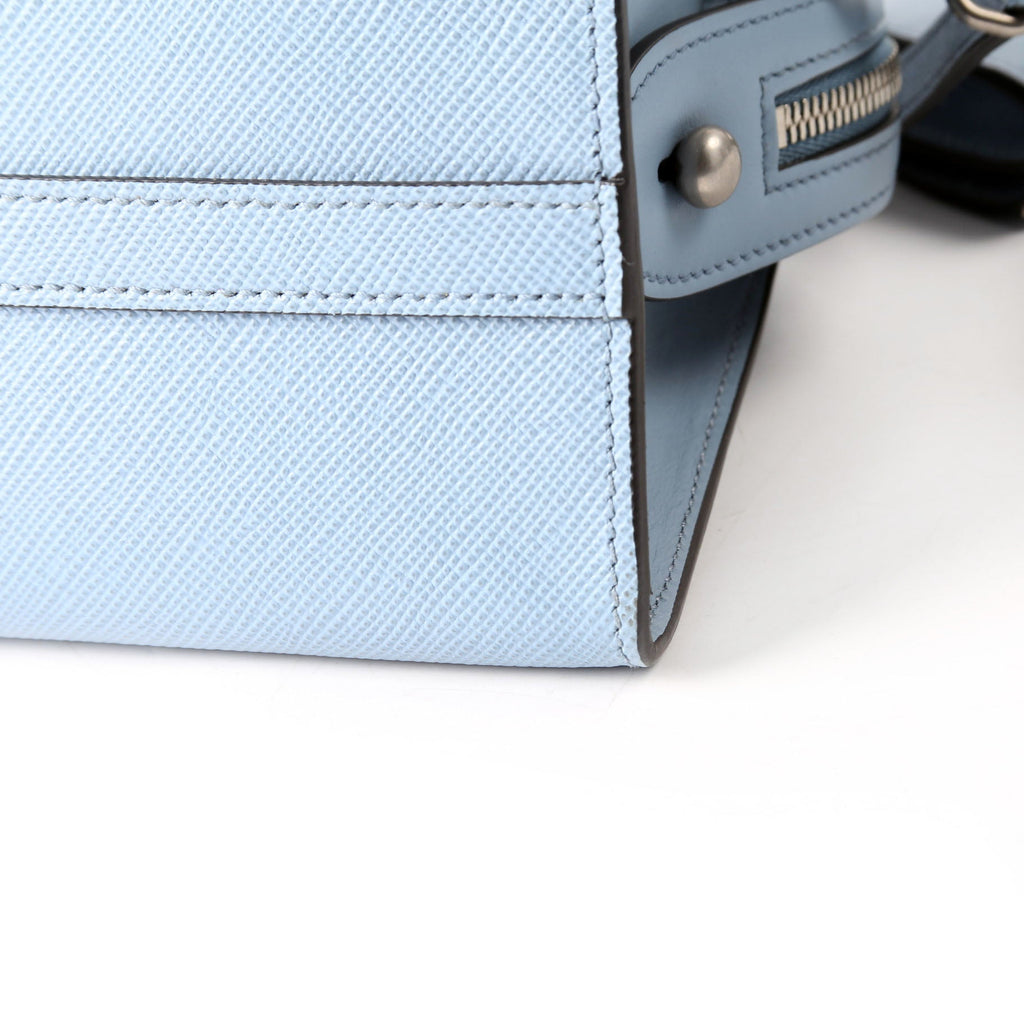 1BA269 Kristen Saffiano Satchel Blue