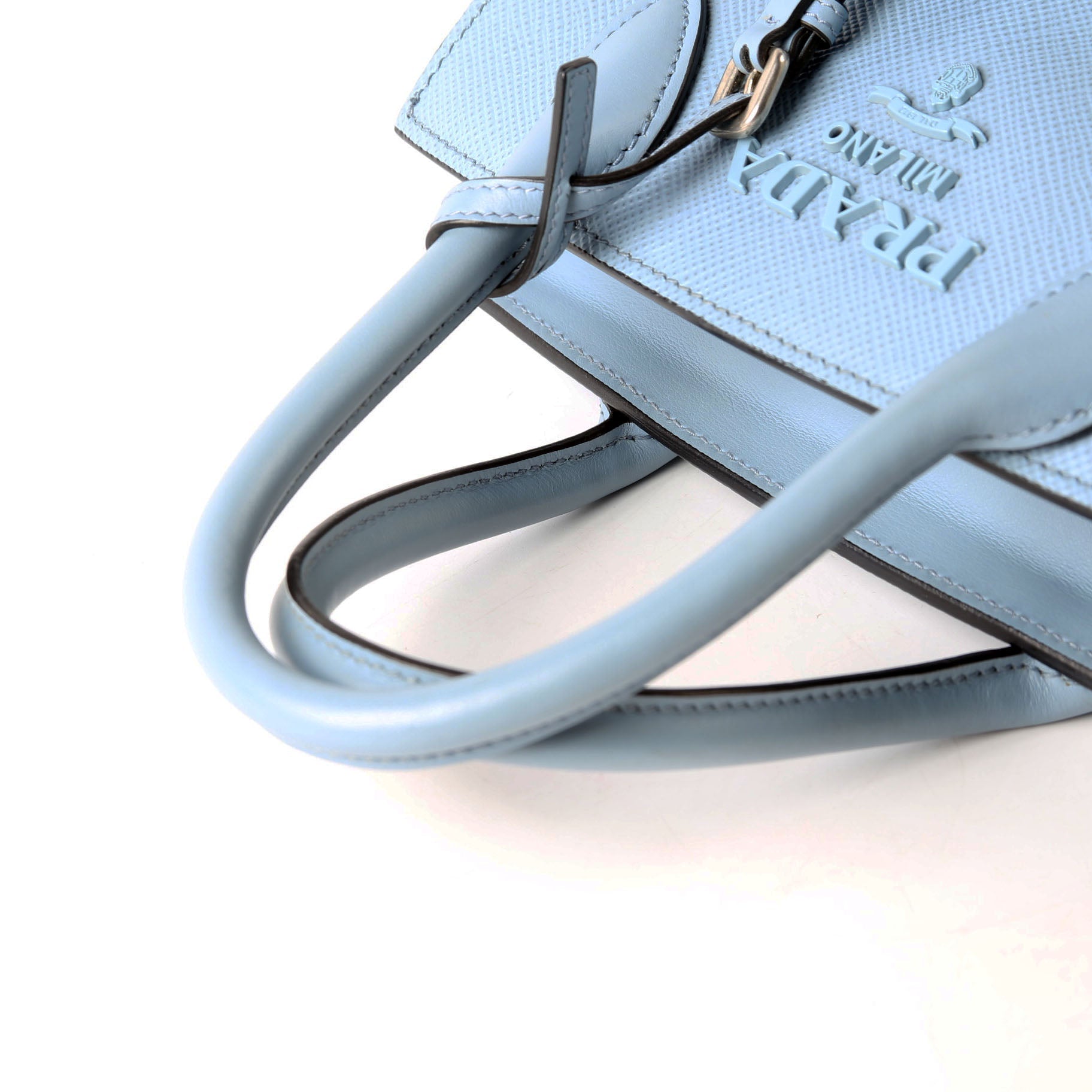 1BA269 Kristen Saffiano Satchel Blue