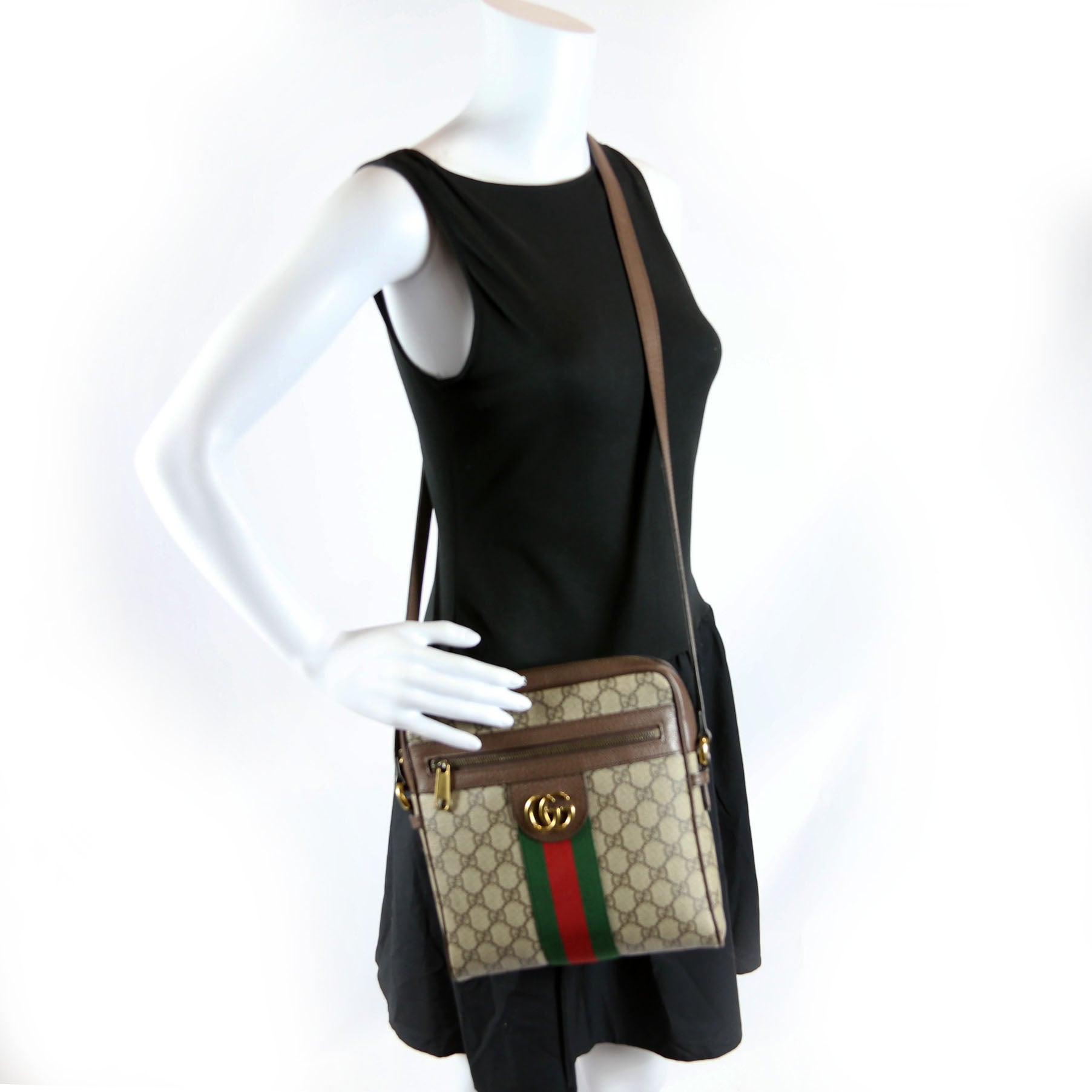 Gucci 547926 Ophidia Messenger Brown