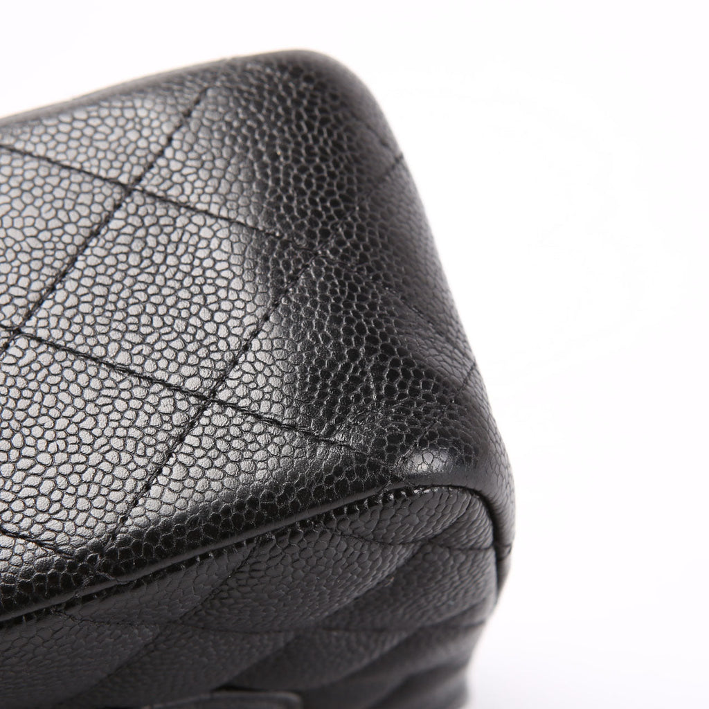 Classic Flap Jumbo Caviar 17-20M Black