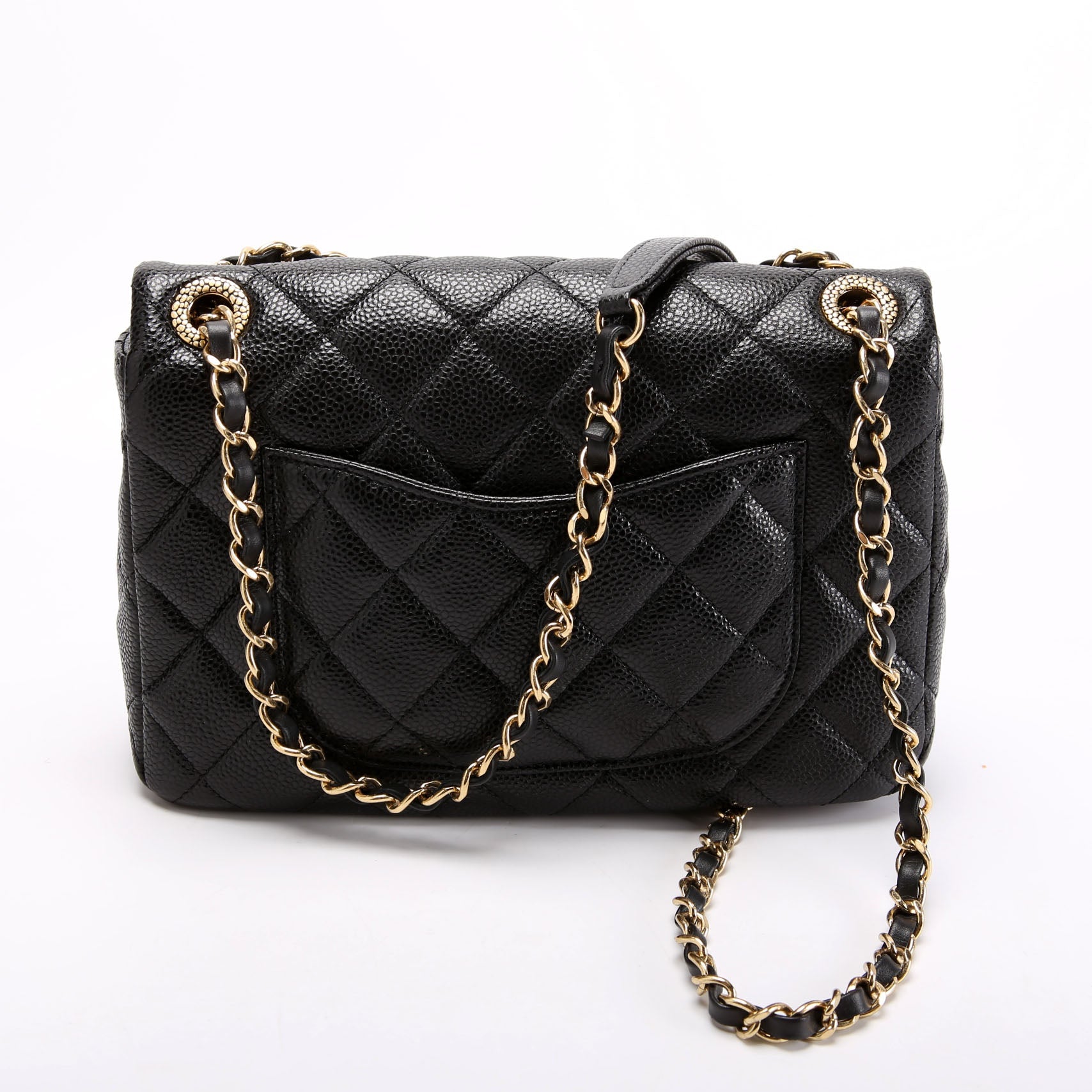 Classic Flap Small Caviar Black RFID