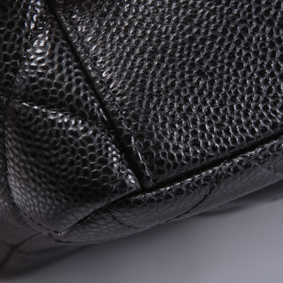 Classic Flap Small Caviar Black RFID