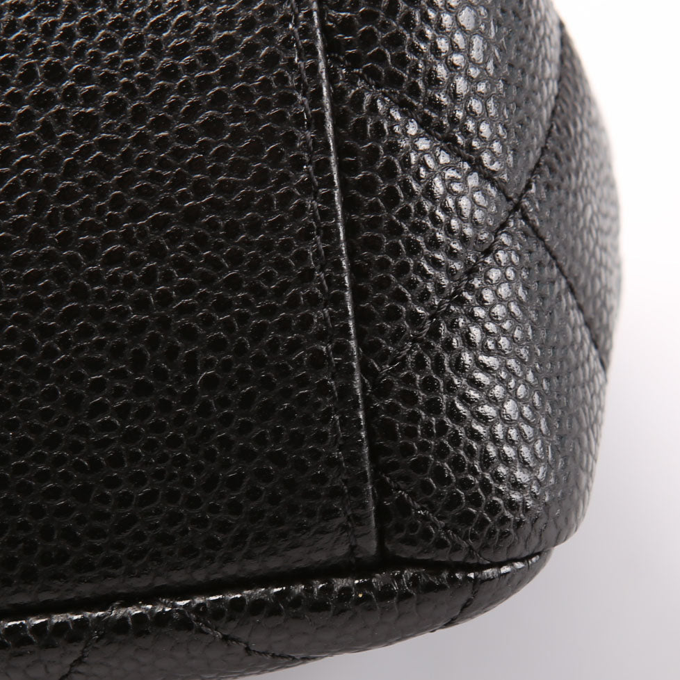 Classic Flap Small Caviar Black RFID