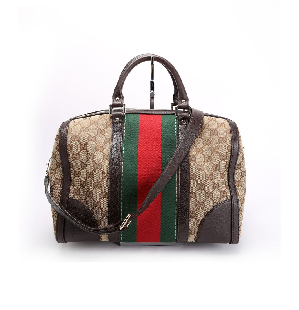 406868 Webby Bee Boston Bag Brown