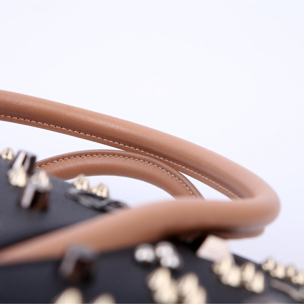 Paloma Medium Satchel Calfskin Spikes Loubinthesky