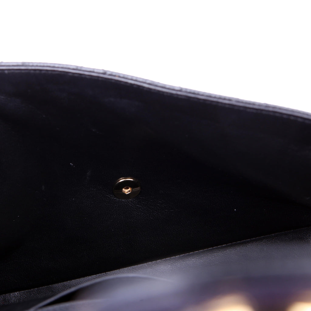 Classic Flap Jumbo Caviar 10M Black
