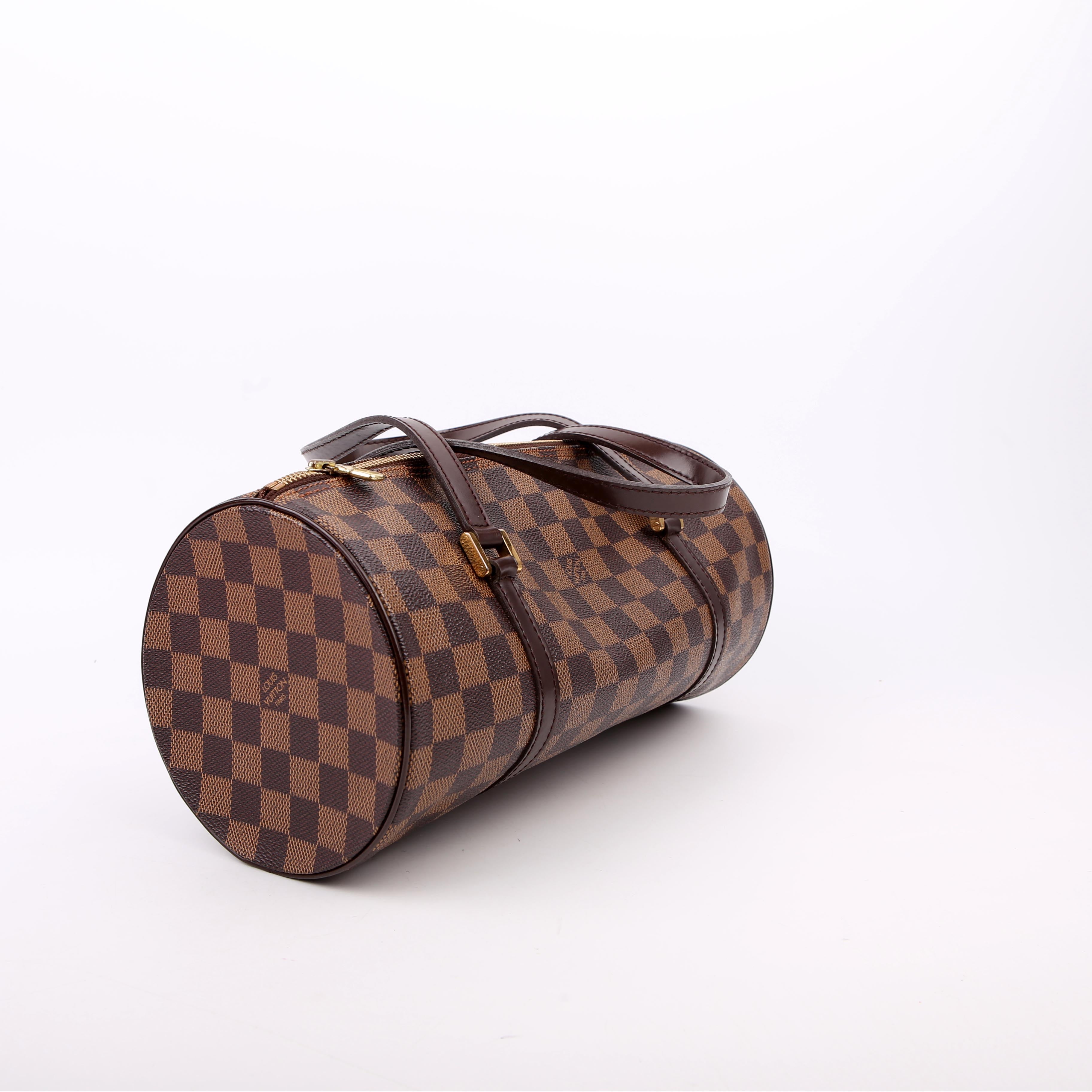 Papillon 30 10.5 with Pouch Damier Ebene