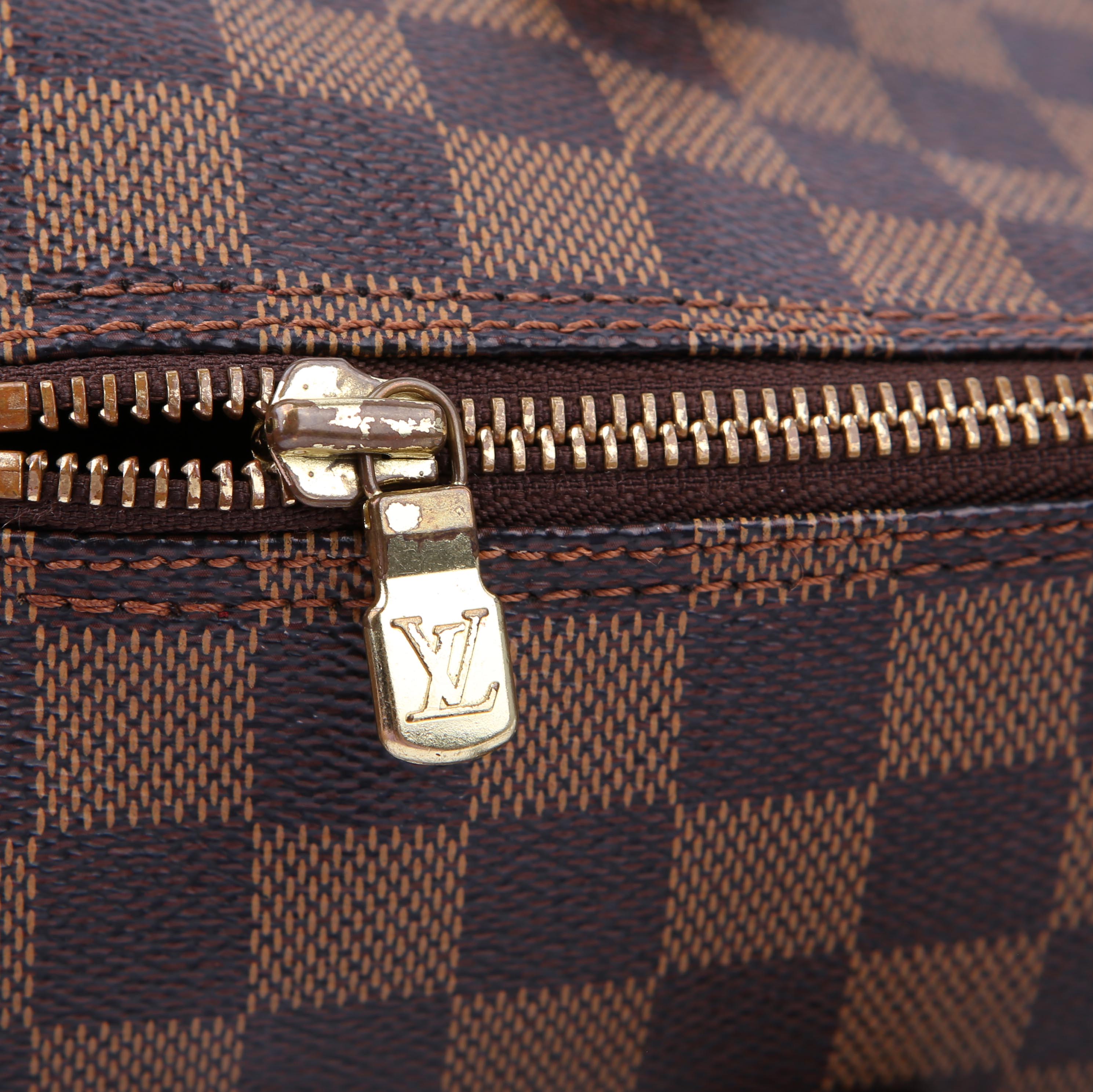 Papillon 30 10.5 with Pouch Damier Ebene