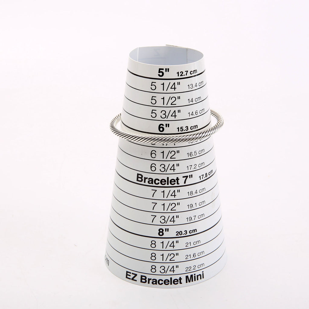 Classic Cable 4MM Bracelet 925/750