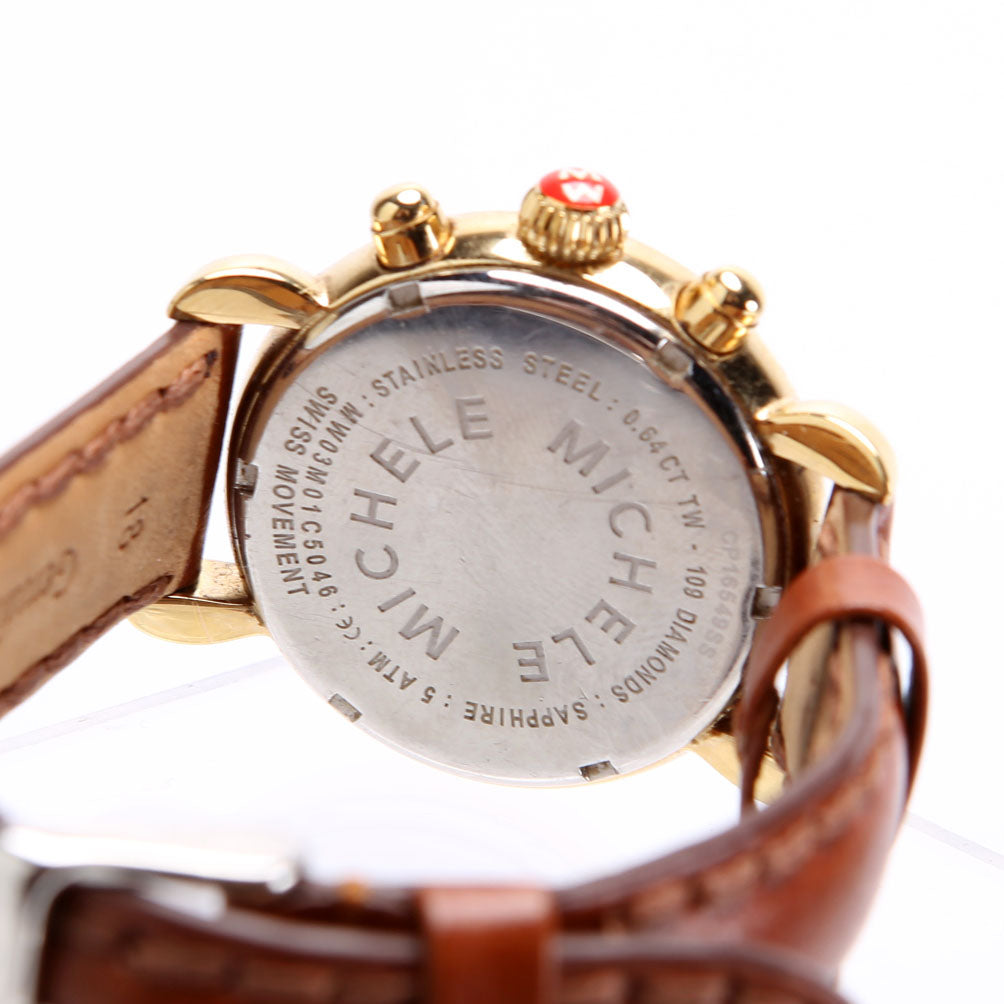 CSX 36 Day Two-Tone With 0.64CW Watch Brown/Gold