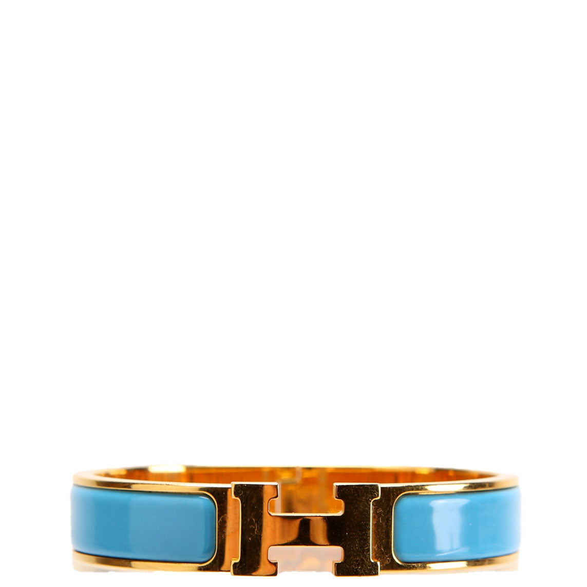 Clic Clac Narrow PM Bracelet Gold/Blue