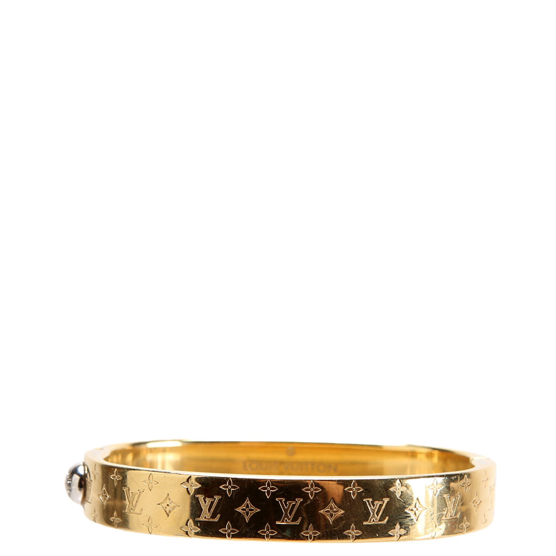 Nanogram Cuff Bracelet Size Small Gold