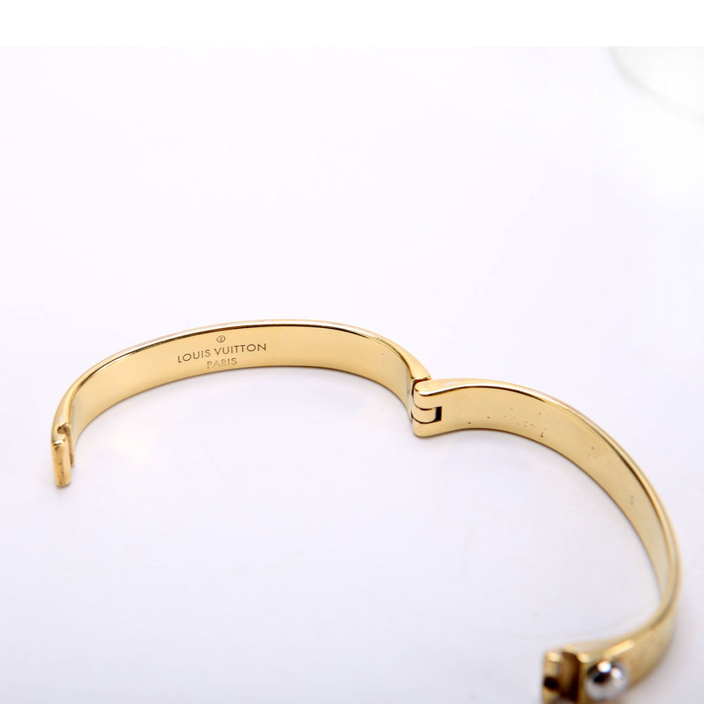 Nanogram Cuff Bracelet Size Small Gold