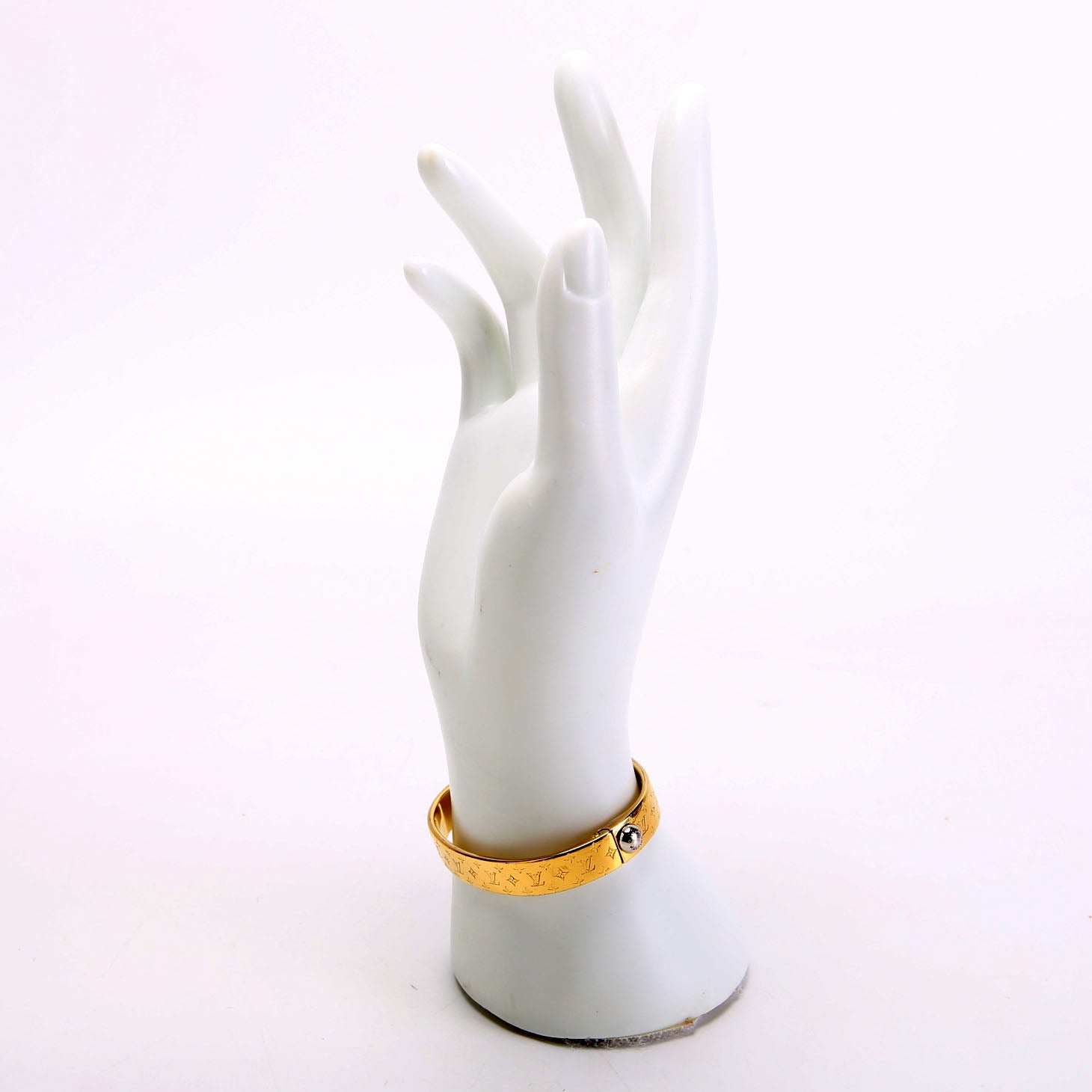 Nanogram Cuff Bracelet Size Small Gold