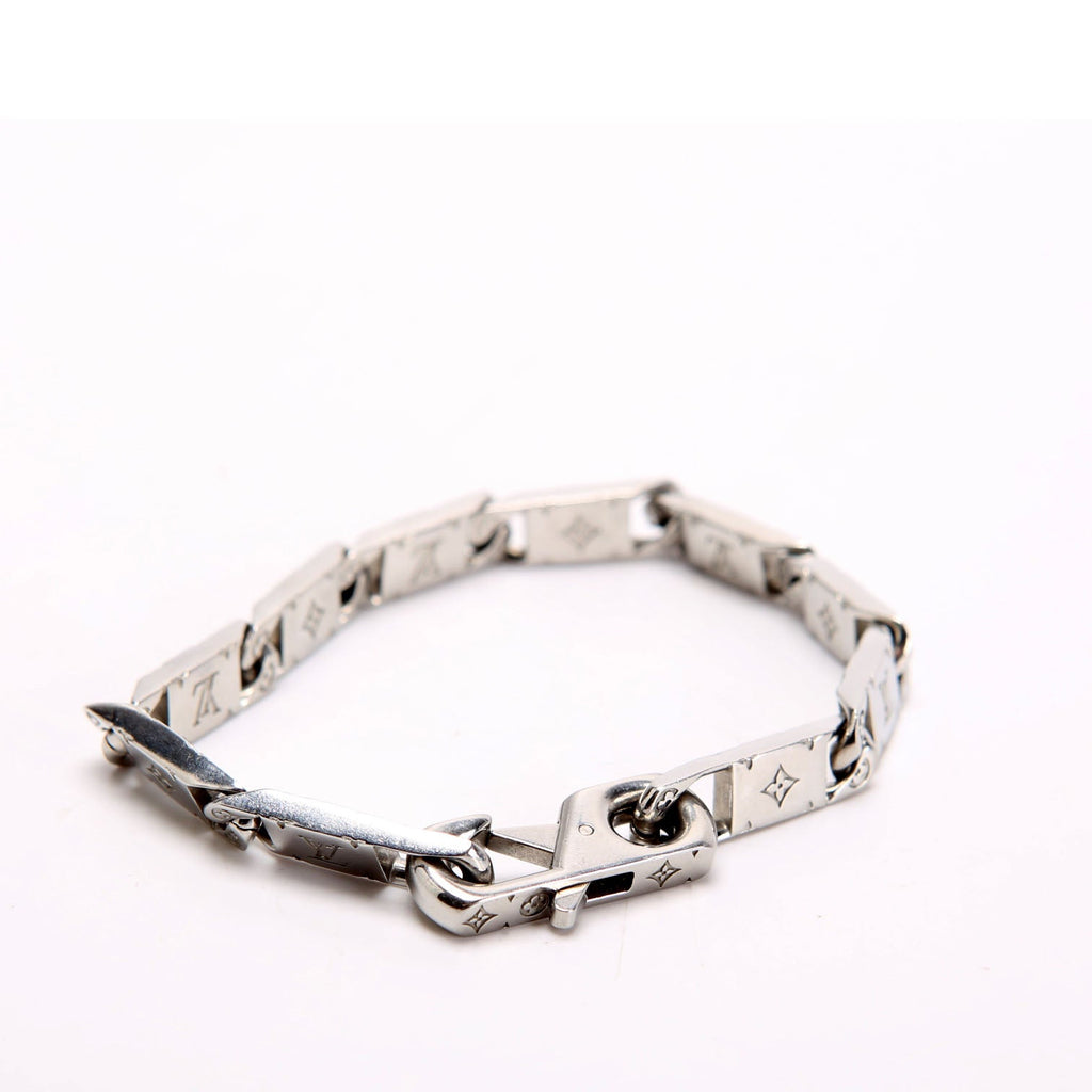 Tied Up Monogram Bracelet Silver