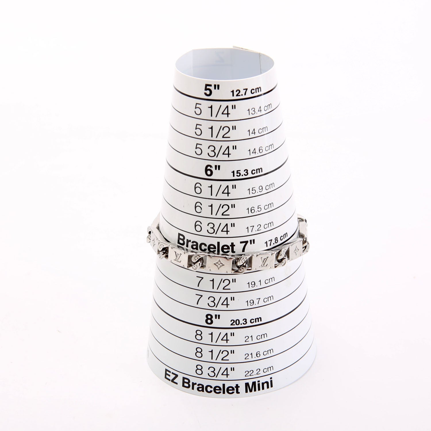 Tied Up Monogram Bracelet Silver