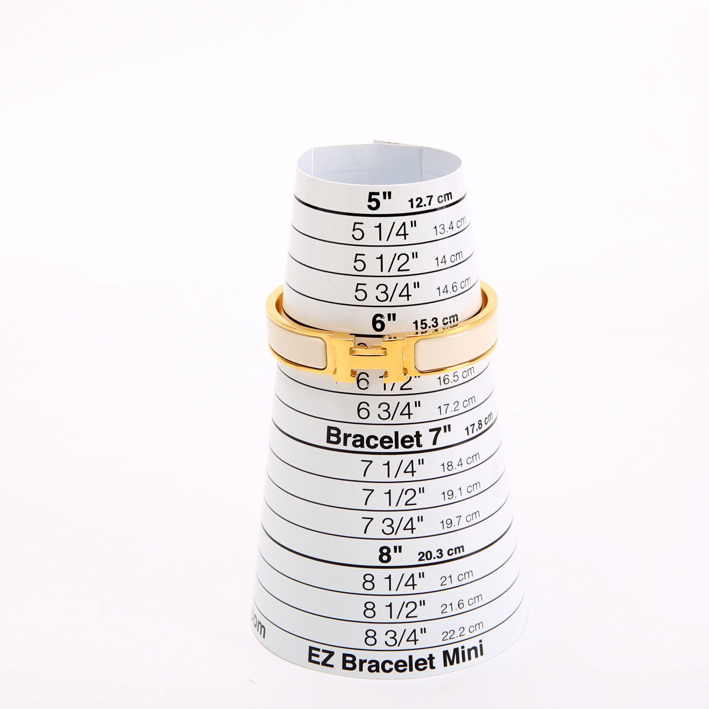 Clic Clac Narrow PM Bracelet Gold/Ivory