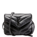 SAINT LAURENT LouLou Satchel Toy Xbody 678401 Black