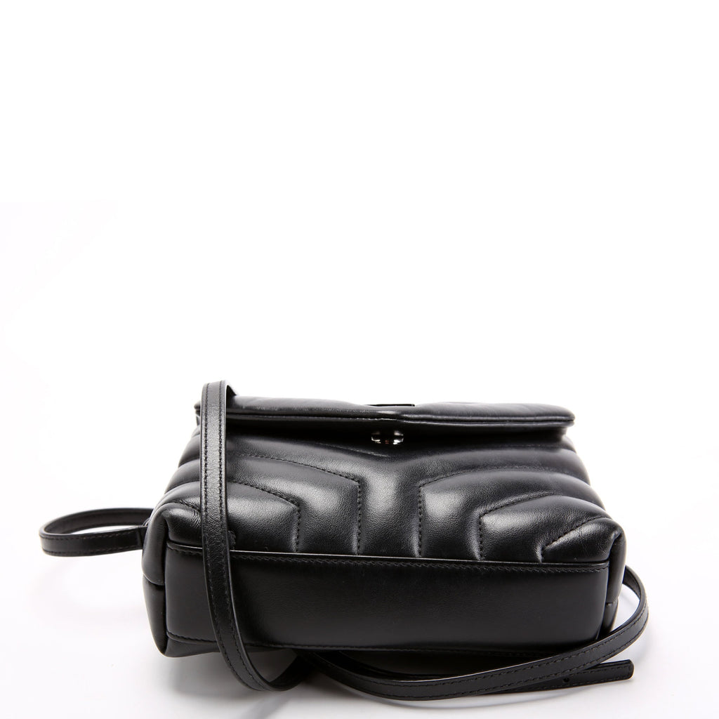 SAINT LAURENT LouLou Satchel Toy Xbody 678401 Black