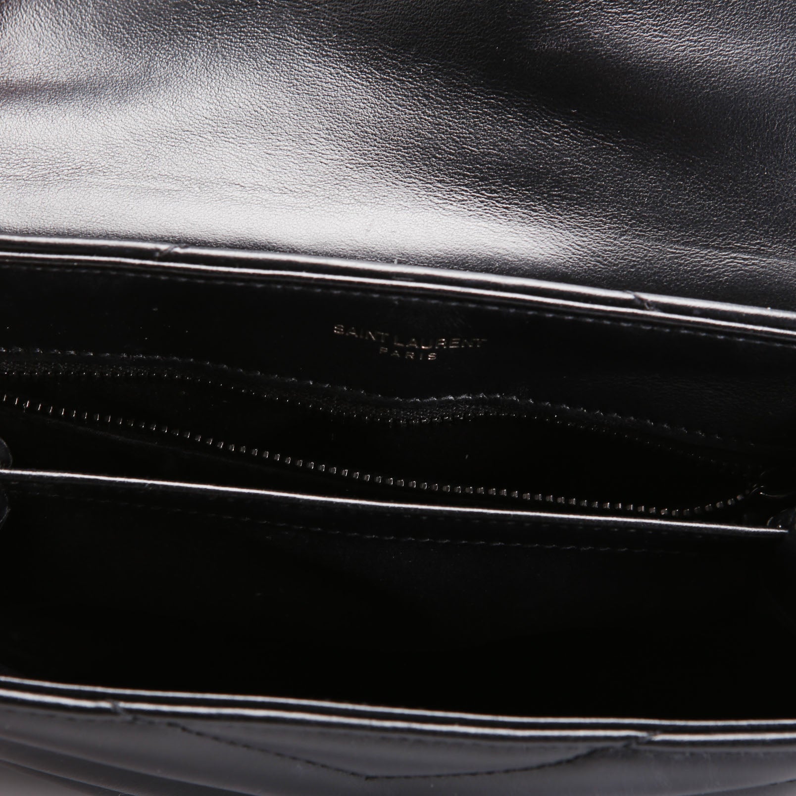 SAINT LAURENT LouLou Satchel Toy Xbody 678401 Black