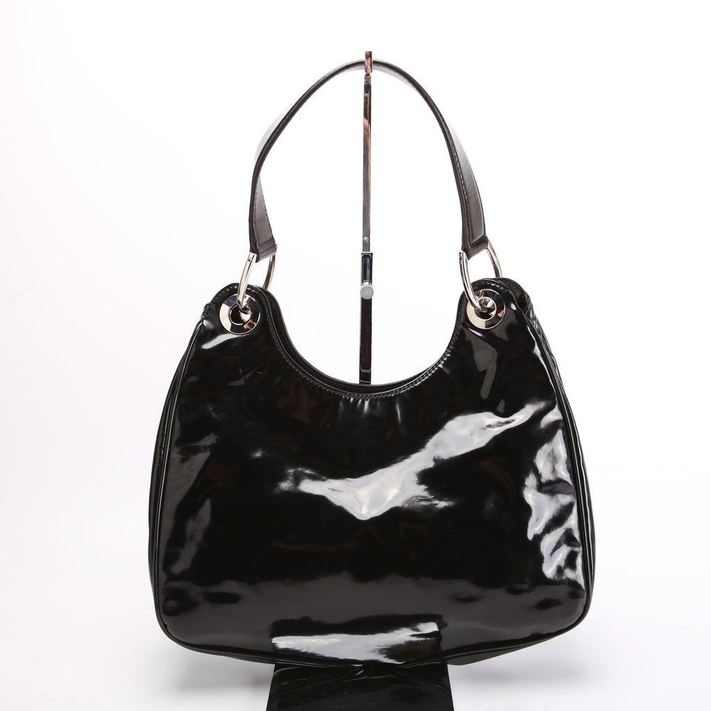 257265 Colbert Small Patent Hobo Vitnage