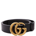 414516 GG Marmont Belt Size 85/34 Black
