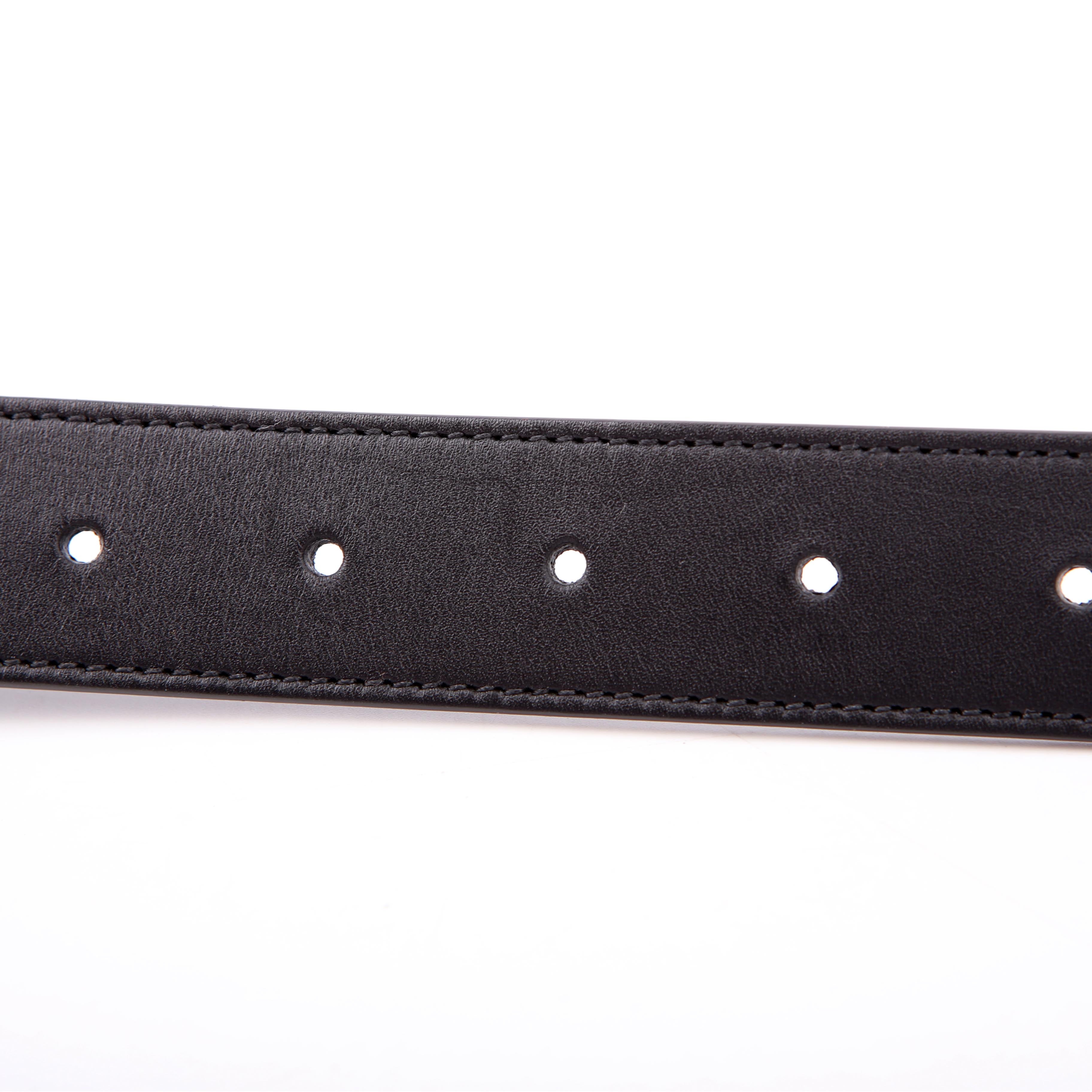 414516 GG Marmont Belt Size 85/34 Black