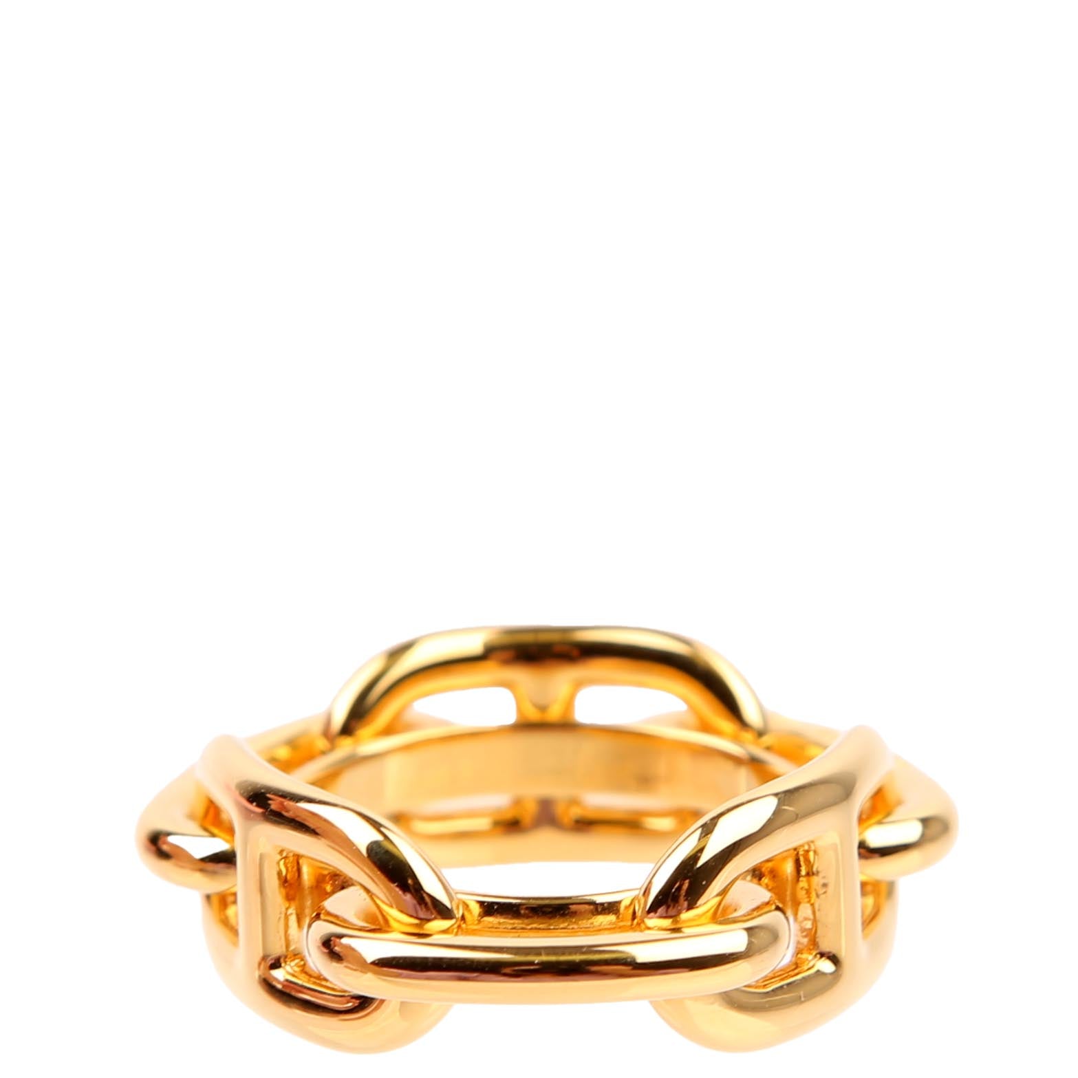 Regate Scarf Ring Gold