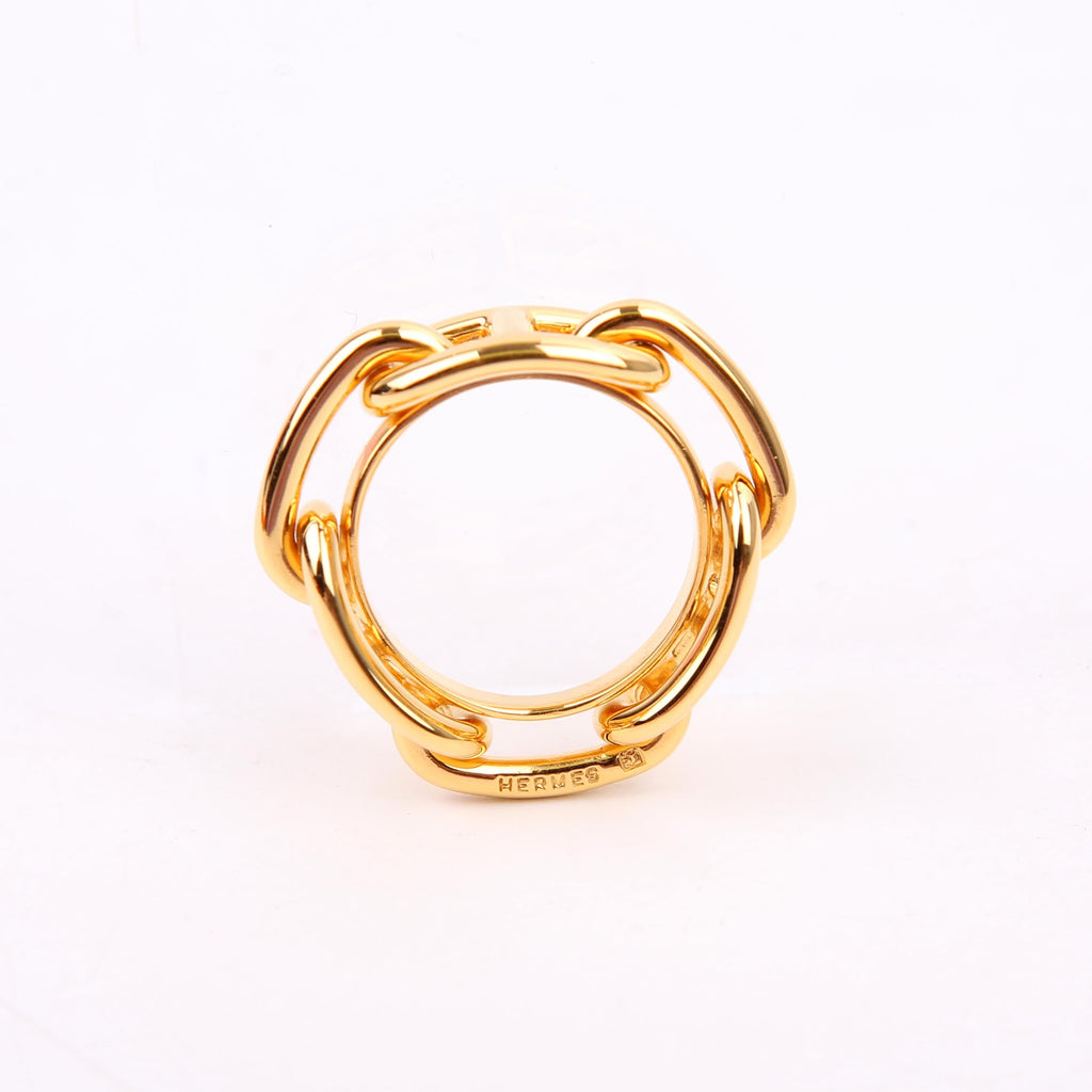 Regate Scarf Ring Gold