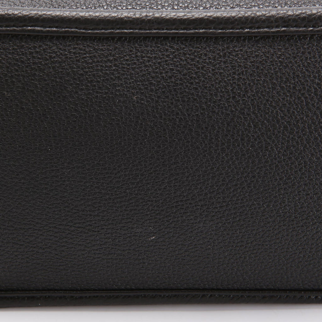 Prada 1BC073 Leather Crossbody Medium Black