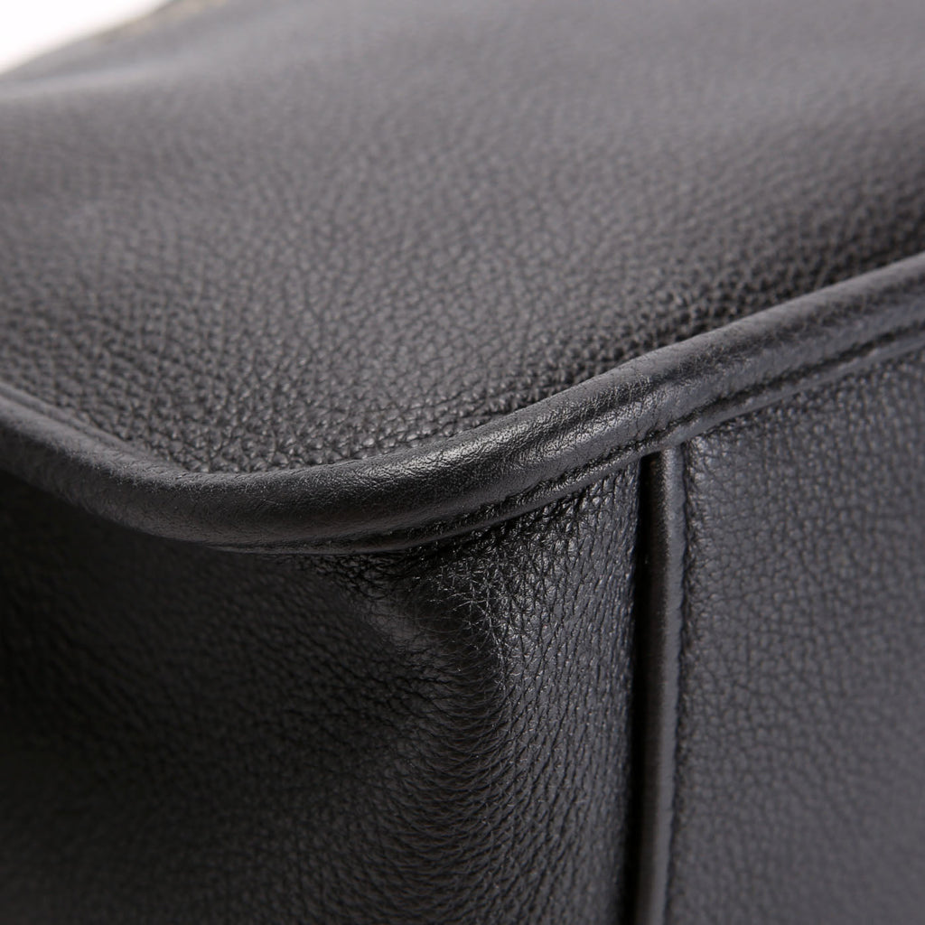 Prada 1BC073 Leather Crossbody Medium Black