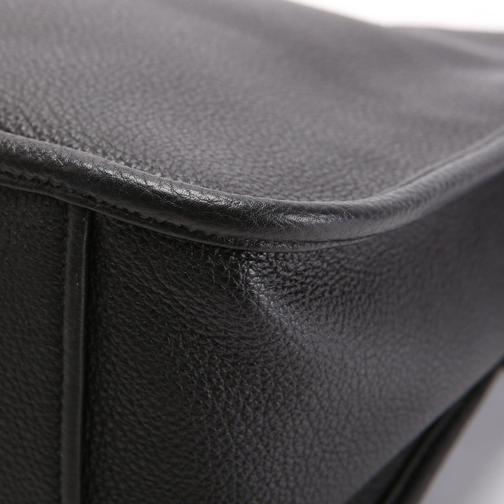 Prada 1BC073 Leather Crossbody Medium Black