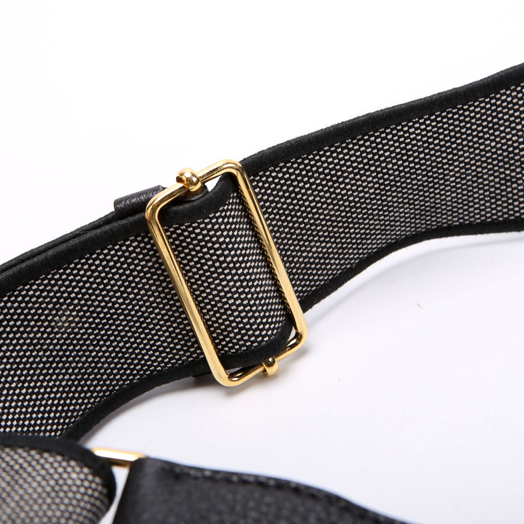 Prada 1BC073 Leather Crossbody Medium Black