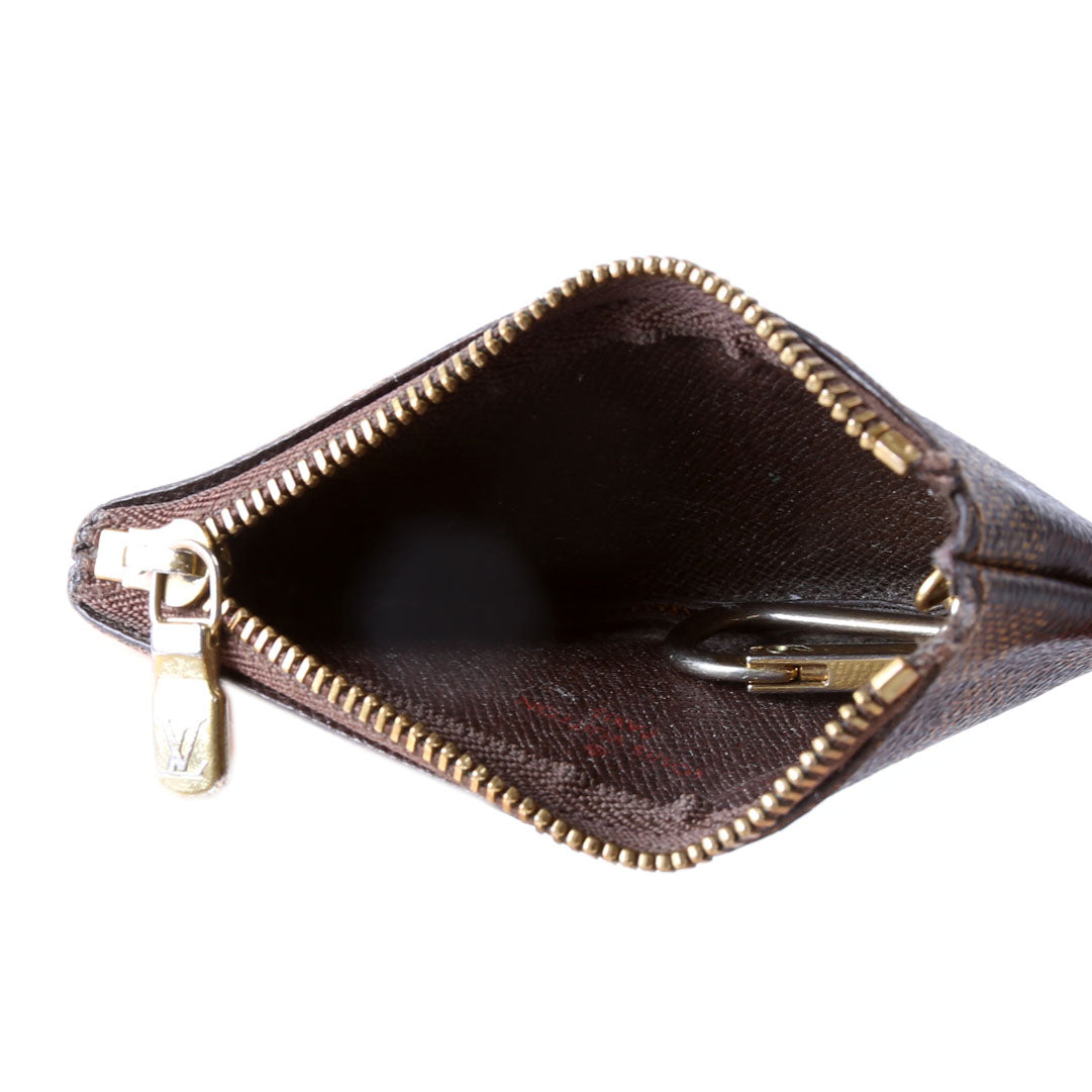 Pochette Cles Damier Ebene
