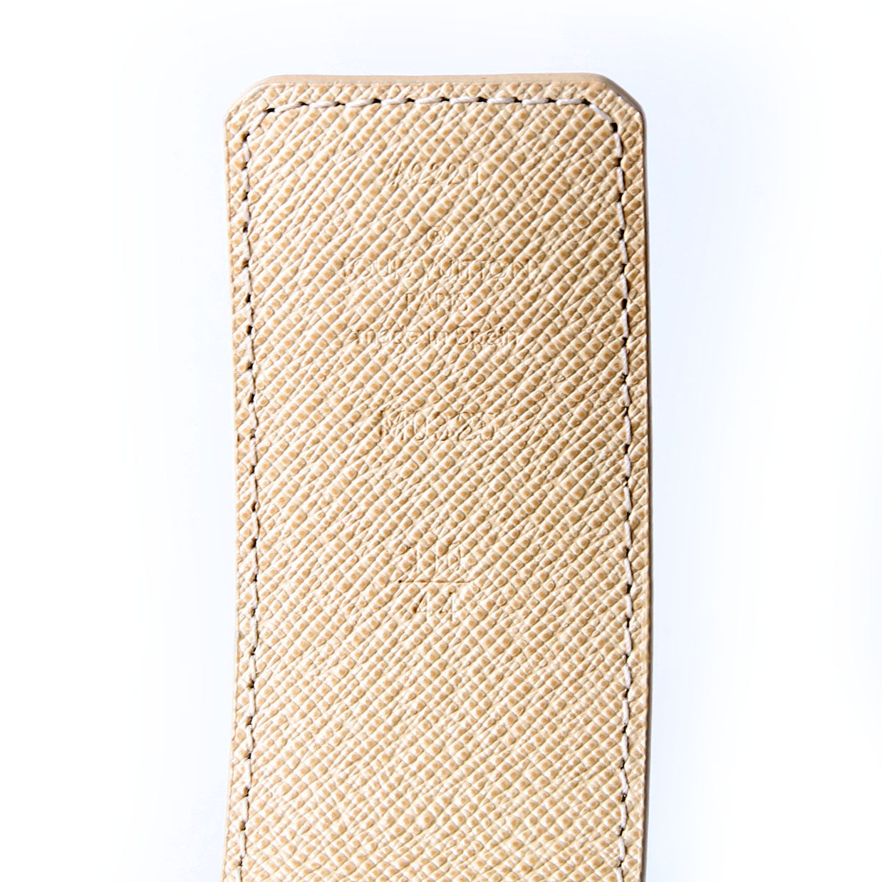 LV Initiales 40MM Reversible Leather/Damier Azur Belt Size 110/44