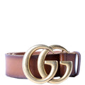 Gucci 409416 Marmont Leather Belt Size 90/36 Brown
