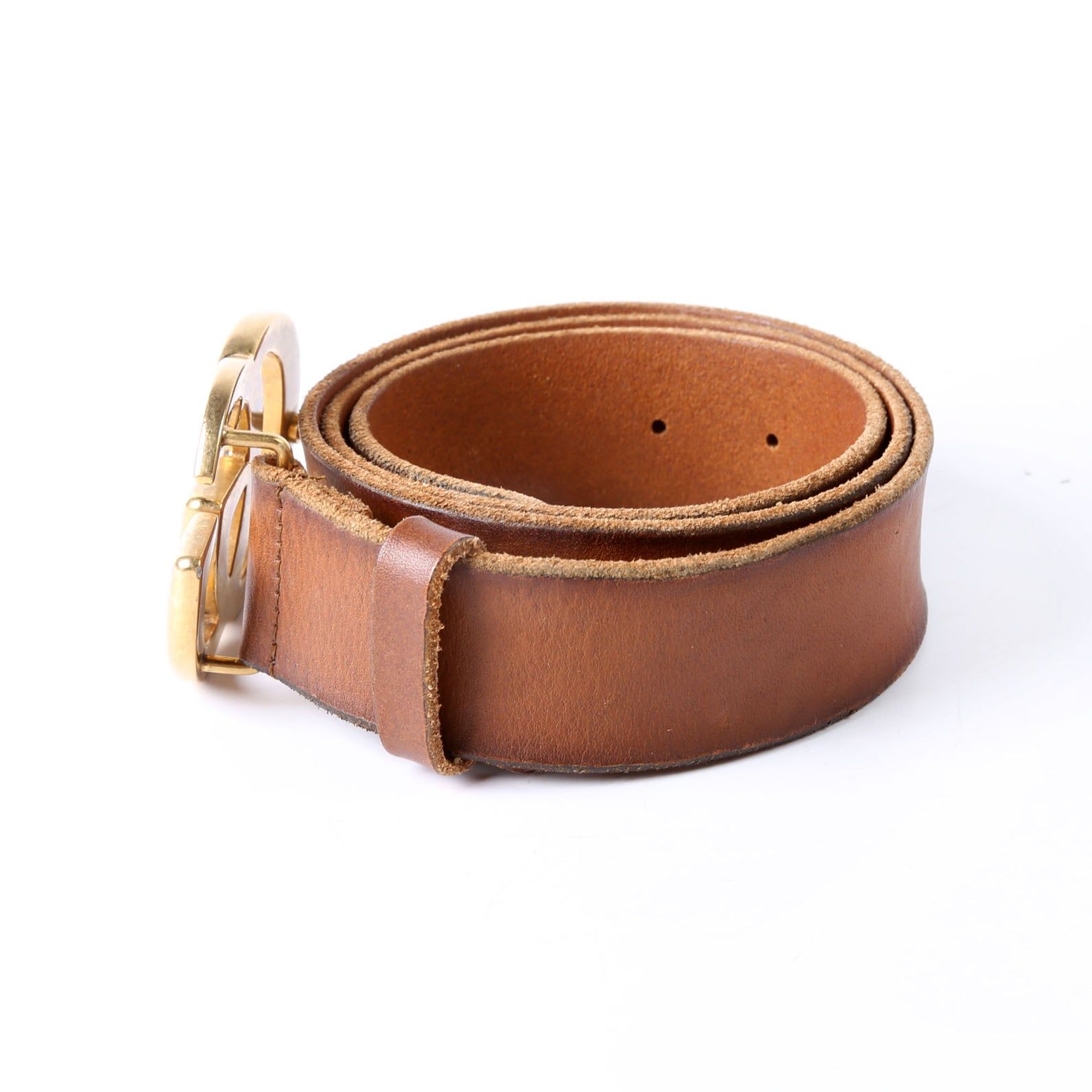 Gucci 409416 Marmont Leather Belt Size 90/36 Brown