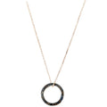 1937 Circle Pendant Necklace 925