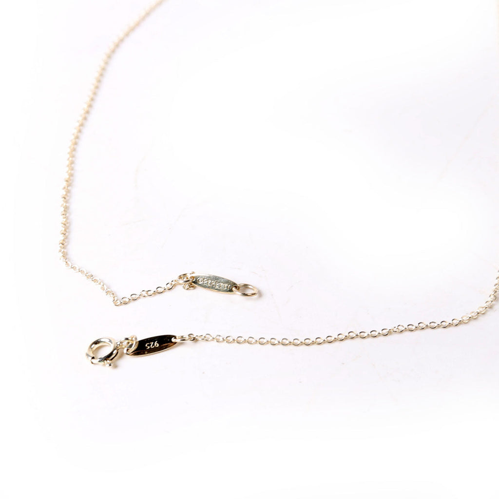 1937 Circle Pendant Necklace 925
