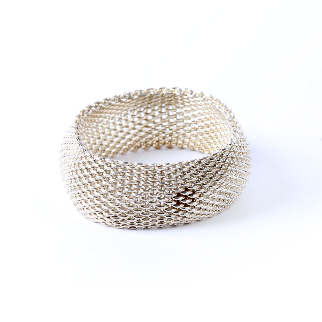 Somerset Mesh Wide Bracelet 925