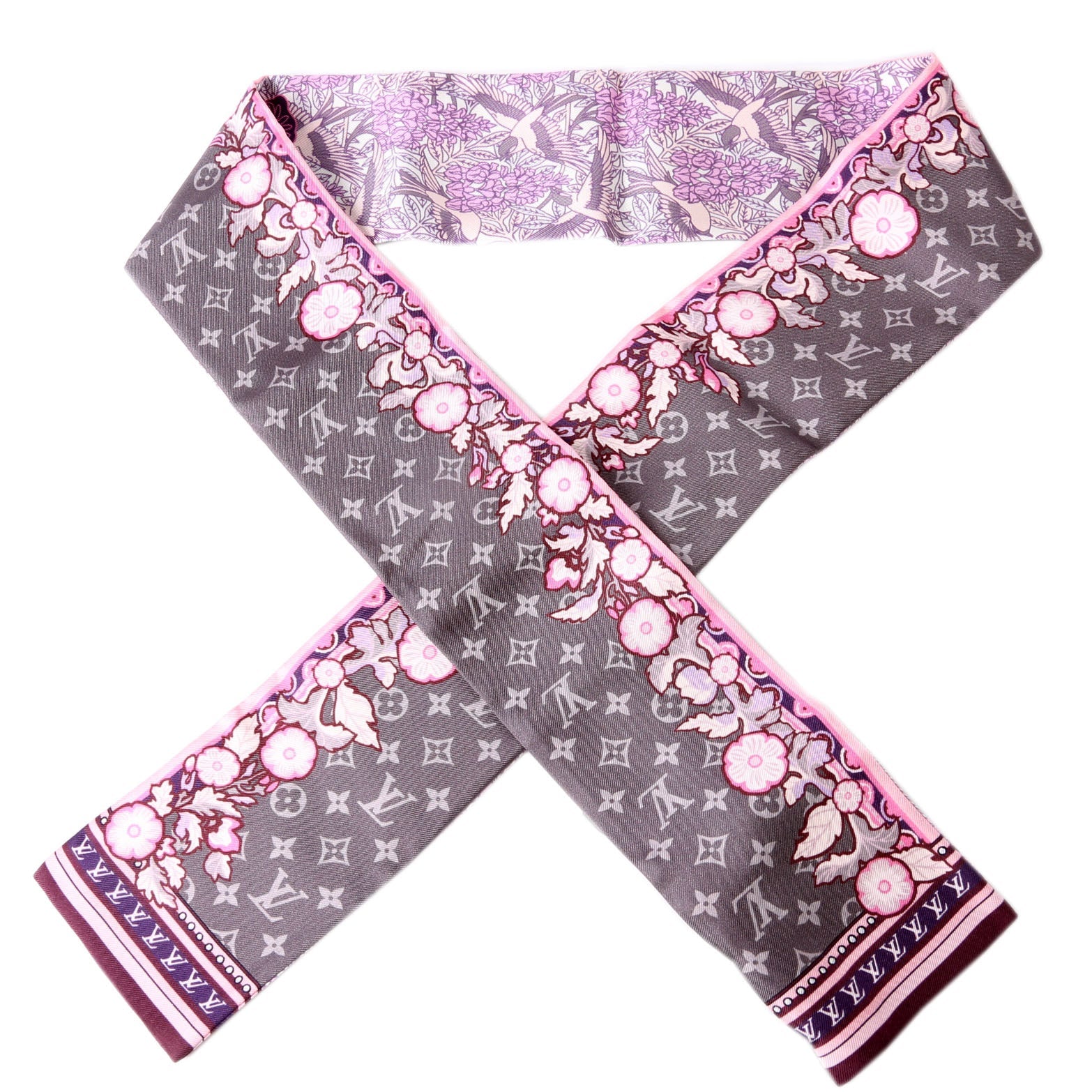 Confidential Bandeau Silk Scarf